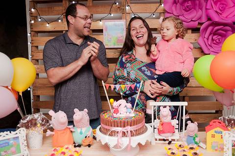 Fotografa Aniversário Infantil Volta Redonda | Barra Mansa - Festa da Peppa Aniversário de 2 anos Letícia '