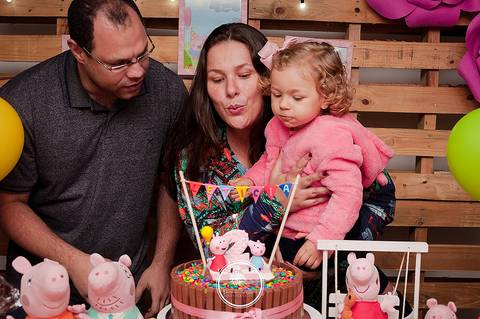 Fotografa Aniversário Infantil Volta Redonda | Barra Mansa - Festa da Peppa Aniversário de 2 anos Letícia '