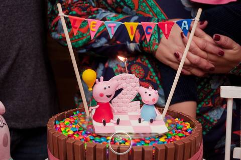 Fotografa Aniversário Infantil Volta Redonda | Barra Mansa - Festa da Peppa Aniversário de 2 anos Letícia '