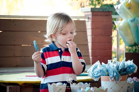 Chá de bebê do menino Lucas, lindo, no estilo rústico, com o cacho de bolas desconstruído. Com o tema de elefantinho a combinação de azul, amarelo e cinza ficaram perfeitas. o chevron deu um toque especial nesse chá de bebê.'