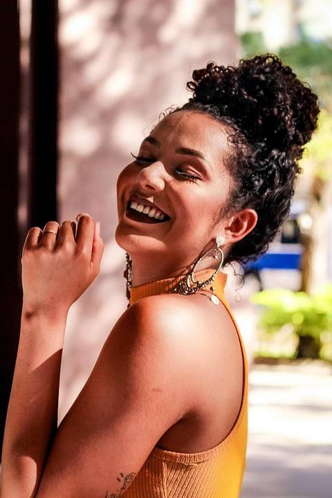 Lindas fotos da Lenie no Centro do Rio de Janeiro ensaio fotográfico feminino urbano'