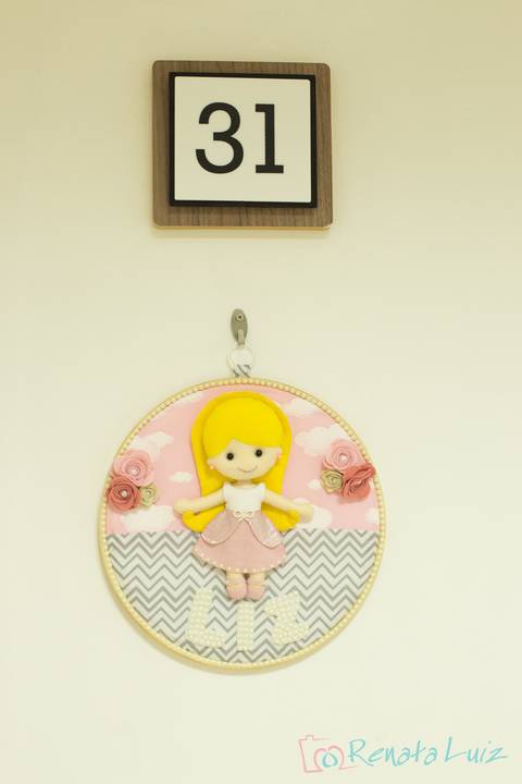 Fotografia Porta do quarto do bebê'