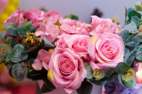 Decoração Arranjo de Rosas'