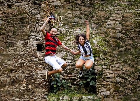 Ensaio Pré Wedding divertido em reserva do Sahy-Mangaratiba-Rj'