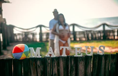 Ensaio de gestante externo Grumari/RJ'