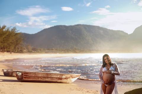 Ensaio externo de gestante RJ'