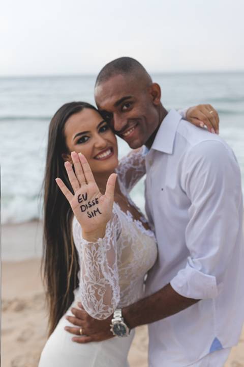 Ensaio Pré wedding em praia de Grumari/RJ'