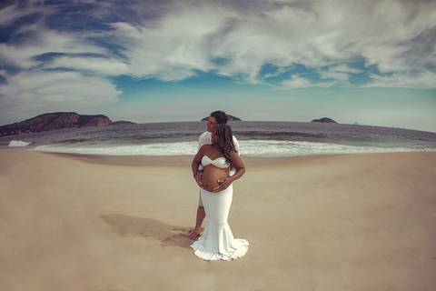 book fotográfico externo em praia de Camboinhas/Niterói'