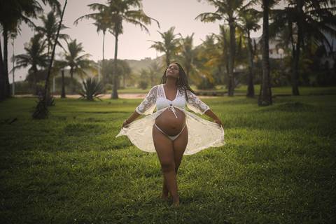 book gestante fotográfico em orla de Camboinhas-Niterói '