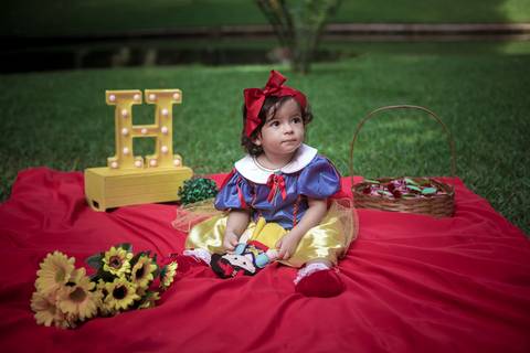 Ensaio infantil externo temático realizado no Palácio da República-RJ'