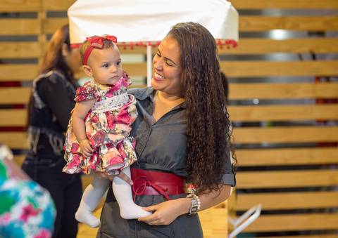 Foto de convidado curtindo festa em Mansão da Taquara RJ'