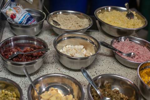 festival de crepes em festa aniversário de adulto na mansão da  Taquara/RJ'