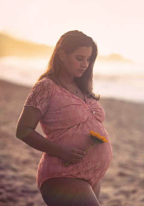 Ensaio de Gestante na Prainha-RJ'