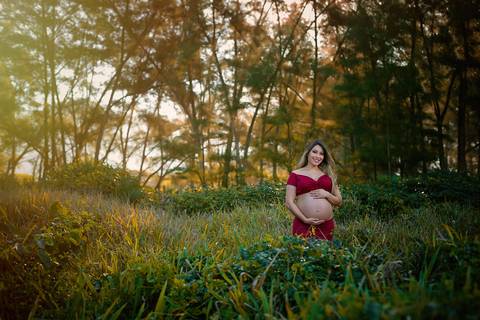 Ensaio de gestante em Grumari-RJ'