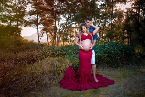 Book fotográfico de gestante externo Rj-Grumari'