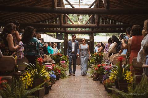 O início do casamento'