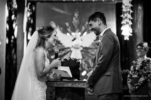 Declaração da noiva para o noivo '