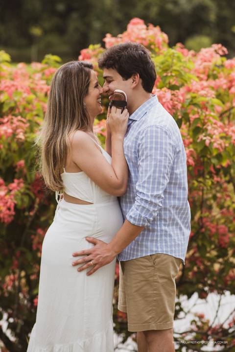 Ensaio gestante com sapato
'