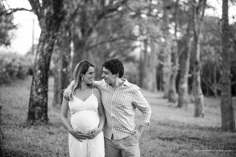 Álbum gestante ao ar livre '
