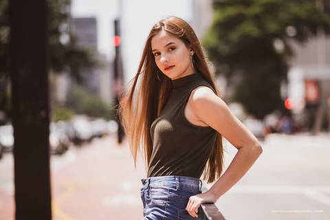 Ensaio de 15 anos na Avenida Paulista em São Paulo '