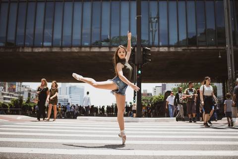 Fotos de bailarina em São Paulo '
