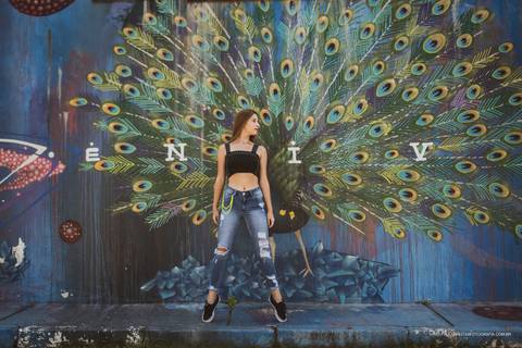 Ensaio de 15 anos no beco do batman em SÃO PAULO-SP '