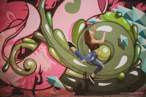 Ensaio de bailarina em São Paulo '