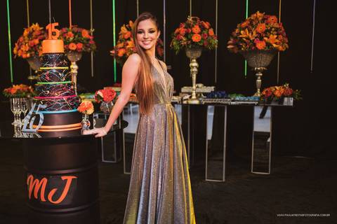 Festa de 15 anos neon '