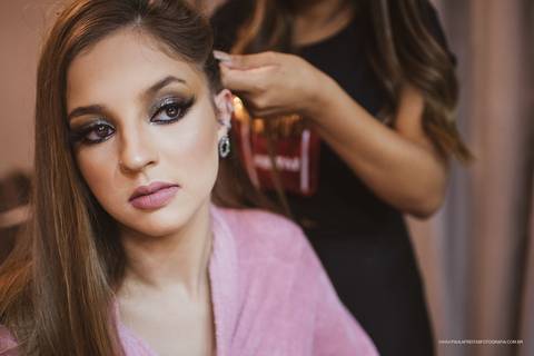 Maquiagem para festa de 15 anos '