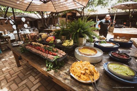 Almoço de batizado no Restaurante Luciana Valadão '