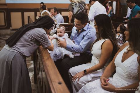 Batizado na Igreja Nossa Senhora das Graças em Guaratinguetá - SP'