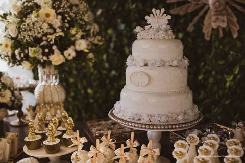 Bolo para batizado '