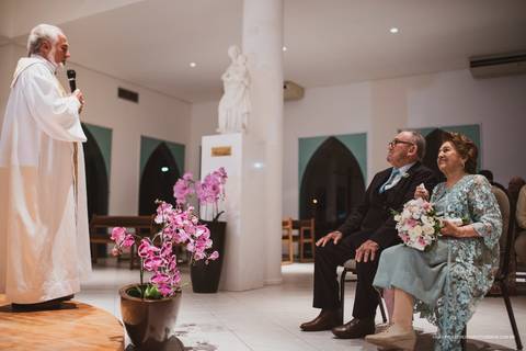 Bodas de diamante em Aparecida '