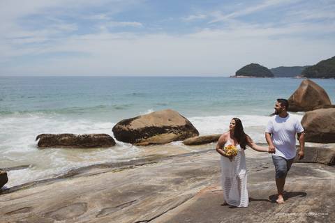 Fotos de casal na praia '