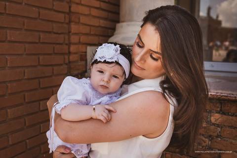 Batizado de menina no Santuário Nacional de Aparecida - SP '