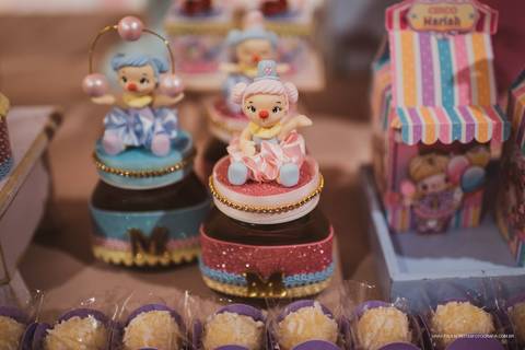 Nutella personalizada tema circo '