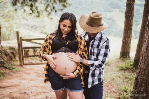 Ensaio gestante no Gomeral '