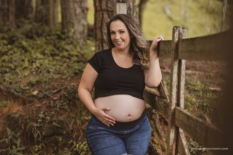 Ensaio Gestante no Gomeral em Guaratinguetá -SP '