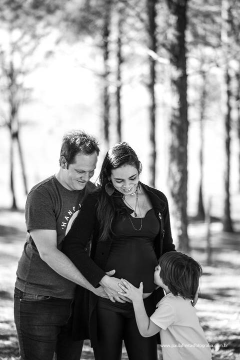 book de gravida com filho pequeno'