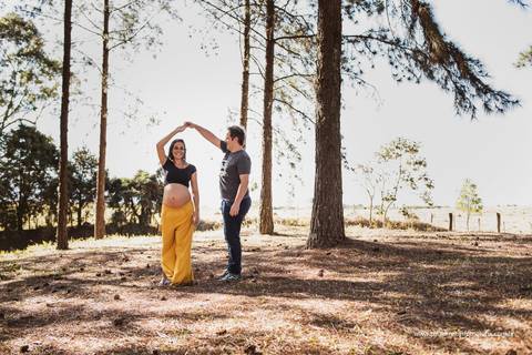 foto de casal gravidos'