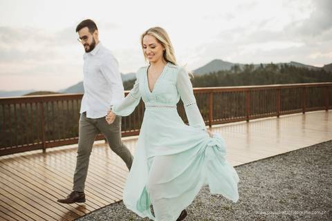 foto de casal em ensaio pre wedding'