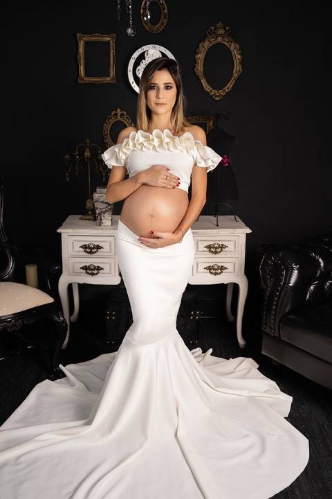 Ensaio de Gestante Simples - Vanessa Durazzo Fotógrafa de Newborn, Gestante e Crianças'