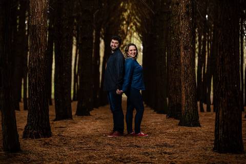 Ensaio Casal Pre casamento Caminho do Vinho - Curitiba'