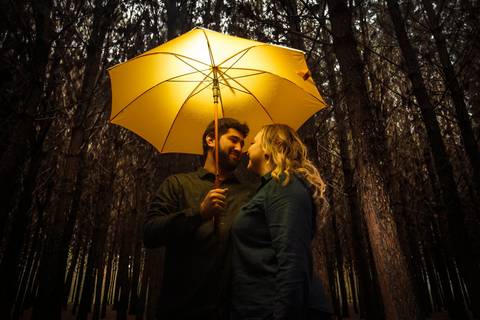 Ensaio Casal Pre casamento Caminho do Vinho - Curitiba'