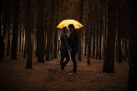 Ensaio Casal Pre casamento Caminho do Vinho - Curitiba'