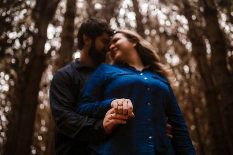 Ensaio Casal Pre casamento Caminho do Vinho - Curitiba'