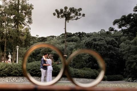 Fotos das alianças'