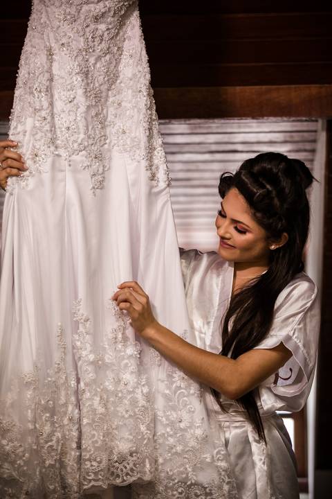 Vestido de noiva'