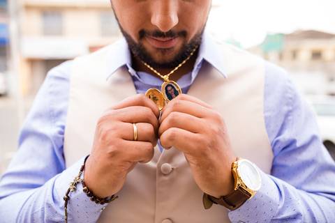 Casamento - Wedding Day - Vestido de Noiva - Noivo - Alianças - Buque'