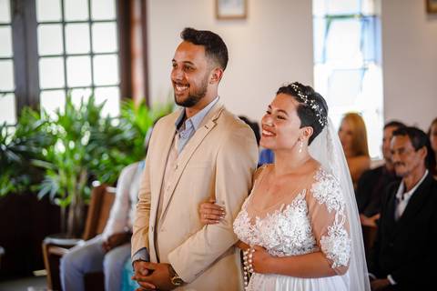 Casamento - Wedding Day - Vestido de Noiva - Noivo - Alianças - Buque'